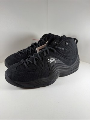 Size 9 Sample - Nike X Stussy Air Penny II Black Hemp Prod CFM 