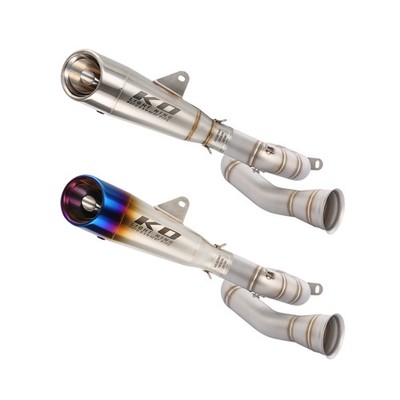 For Zontes 703RR 2024-2026 703R Motorcycle Exhaust Mid Link Pipe Muffler System