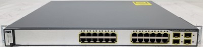 Cisco Catalyst 3750G 24 Port Gigabit Ethernet Switch IOS 12.2 WS-C3750G-24PS-S