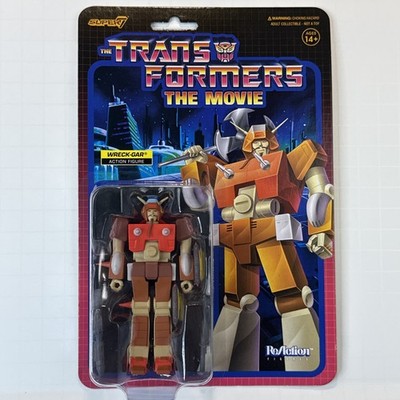 Super 7 Transformers The Movie ReAction Wave 6 Wreck-Gar