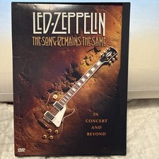 Led Zeppelin - The Song Remains The Same DVD In Concert and Beyond 