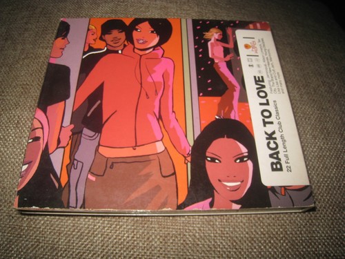 HED KANDI BACK TO LOVE HEDK007 USED TWO DISC EIGHTIES NINETIES UK CD ALBUM.