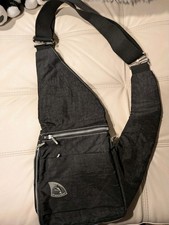 Travelon Crossbody Sling Bag RFID Pockets Lightweight Messenger Black Travel