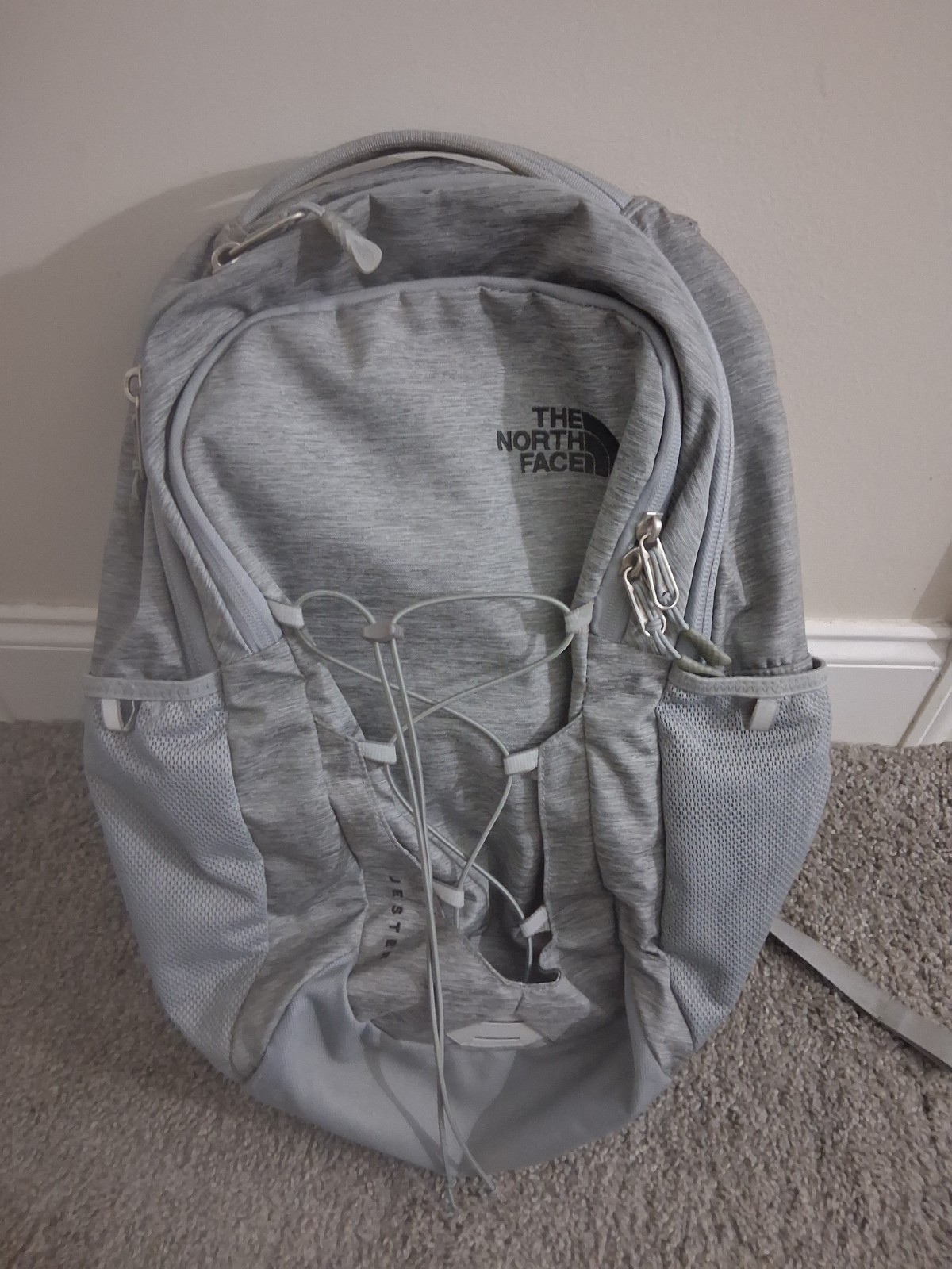 North Face Gray Laptop Backpack - image 1