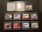 Sega Game Gear Cartridge Lot of 9 - Sonic The Hedgehog, Madden, Golf, And Others
