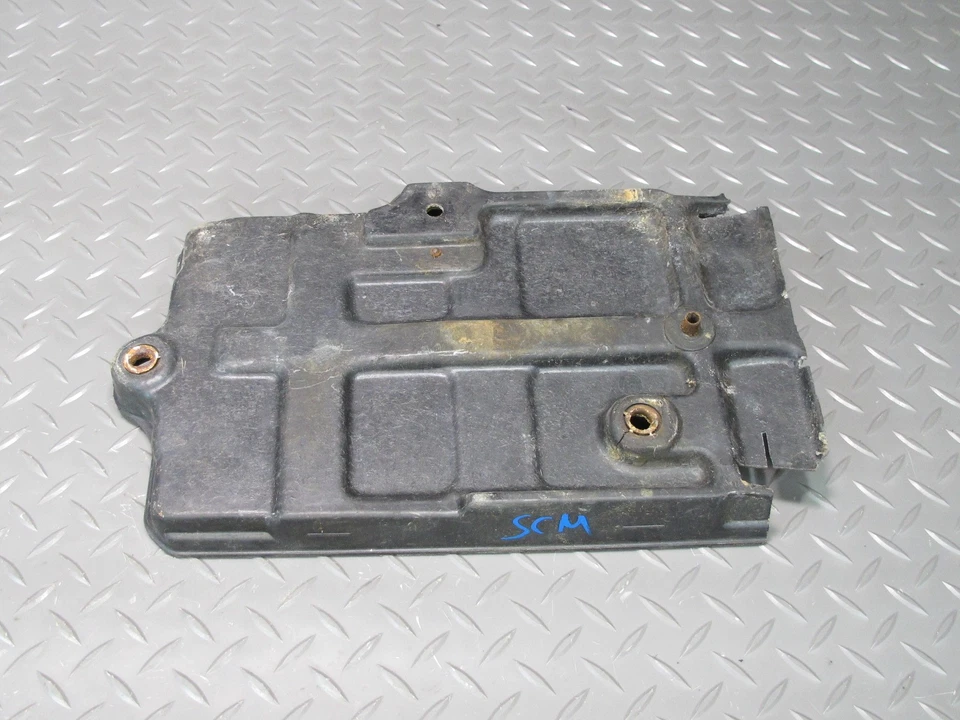 92-00 LEXUS UZZ30L SC300 SC400 BATTERY TRAY HOLDER BRACKET TIE DOWN SET OEM - Image 3 of 4