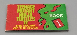 TMNT CEREAL TURTLES 2 SECRET OF THE OOZE FLIP BOOK #1