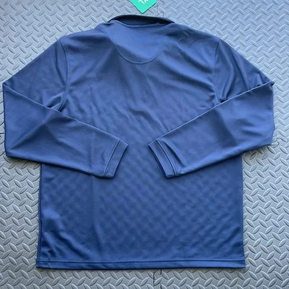 Nuevo XL Hombre Guijarro Playa Cuarto Cremallera Rendimiento Azul Golf Pit 24.5 Longitud 29 Foto 3 de 4