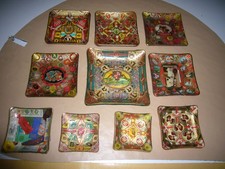 10 Stück Zigarren Banderolen Aschenbecher ? Geldschalen Sonstiges