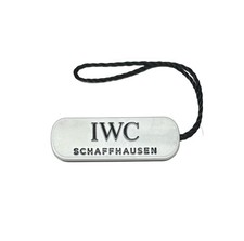 IWC White Hang Tag Authentic Swiss OEM Watch Accessory Display Collector