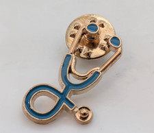 Medical Stethoscope Lapel Pin