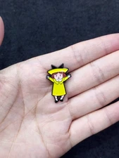 Madeline Enamel 1.2" Pin Metal Badge Cartoon Gift
