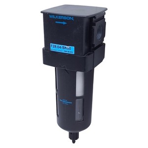 Wilkerson F28-04-SK00 Particulate Filter, PC Bowl, 5 micron, 150psi, 1/2" NPT