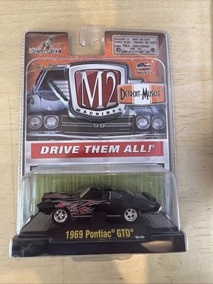 2010 M2 Machines Detroit Muscle - 1969 Pontiac GTO - Castline 10-29