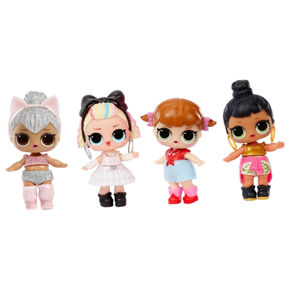 【LOL SURPRISE】ルル SERIES 4 フィギュア ドール LOL Surprise LOT Of 4 Dolls +Accessories BUNDLE Rare