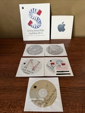 Vintage Apple AppleShare IP 6.3 Macintosh Server G4 Software Lot, Test CD