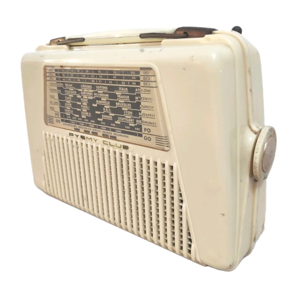 Radio Portable Pygmy Club Années 50 - Photo 4/4