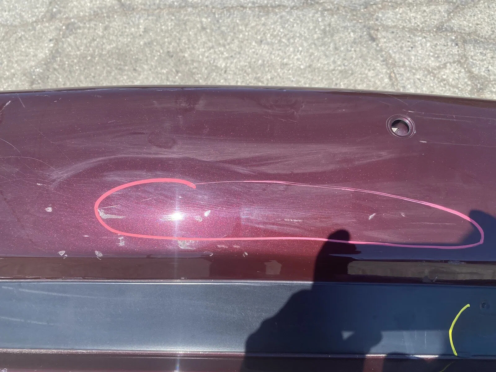 2008 2009 2010 2011 2012 MASERATI GRAN TURISMO REAR BUMPER