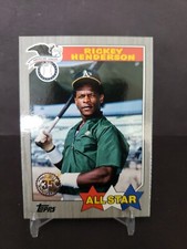 2022 Topps Series 2 Rickey Henderson 1987 All-Star 103/299