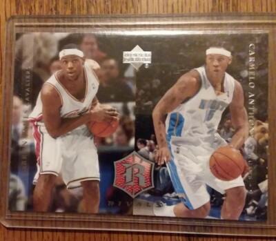 upper deck rivals lebron james rookie card