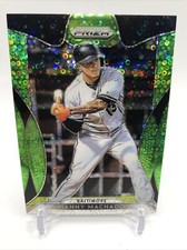 MANNY MACHADO - 2019 PRIZM /199 GREEN DONUT CIRCLES REFRACTOR SAN DIEGO PADRES