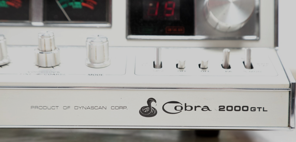 Cobra 2000GTL CB Base Station CA72 Mic-base speaker & Digi Scan 400 ...