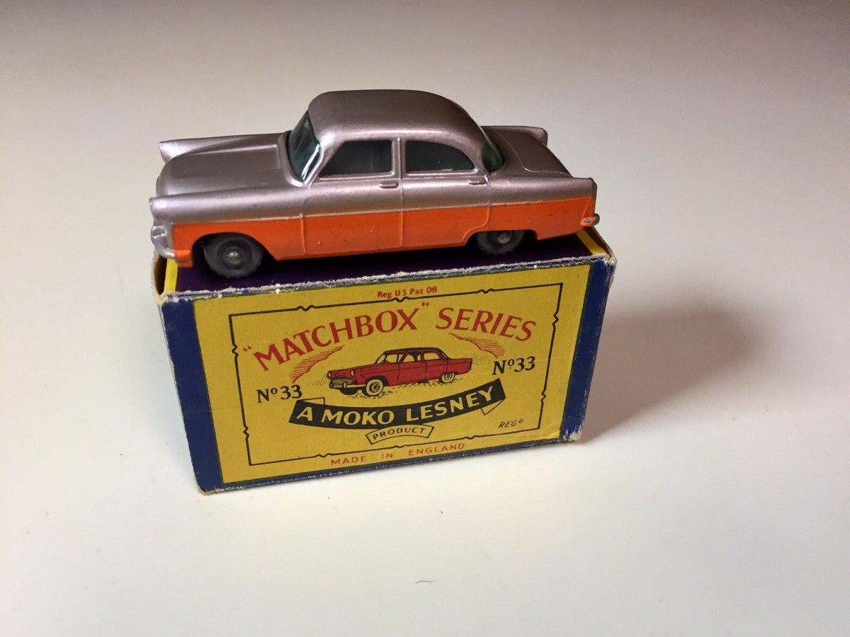 Lesney matchbox vintage 33A Ford Zodiac | eBay