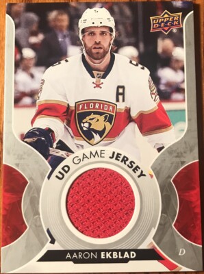 2017-18 Upper Deck UD Game Jersey Aaron Ekblad #GJ-AE Florida