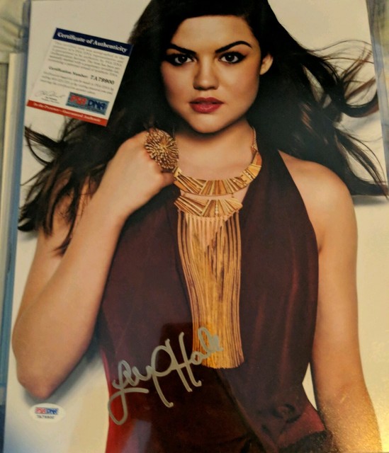 Lucy Hale Signed Autograph Photo 11x14 PSA/DNA Pretty Little Liars eBay