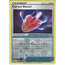 157/192 Cursed Shovel | Uncommon Reverse Holo Pokemon Sword & Shield Rebel Clash