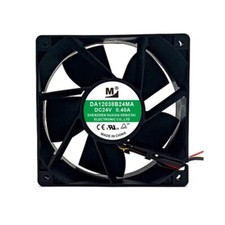 M DA12038B24MA DC24V 0.40A 120 120 38MM 3-Wire Inverter Cooling Fan