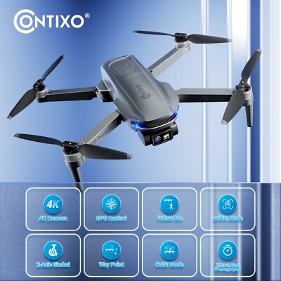 Contixo F28 Premium 4K Camera Drone for Adults 2-Axis Gimbal