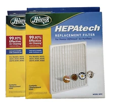 HUNTER 30931 HEPAtech Purifiers Replacement Filters Genuine OEM NIB  Lot of 2