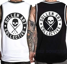 Sullen BOH Jersey SCM3181 New Premium Tattoo Skull Tank Top For Men | 2 Colors
