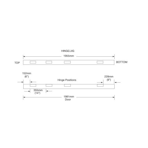 Trend T4EK Router and Door Hinge Jig Package Deal with Cutter, Chisel