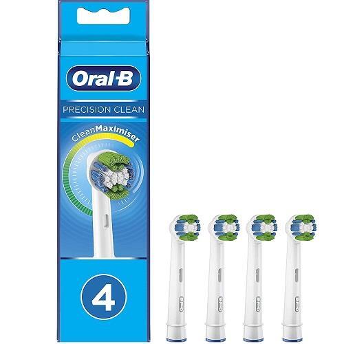 OralB Precision Clean CleanMaximiser Electric Toothbrush Heads Pack Of
