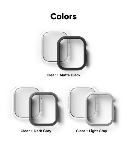 Pour Apple Watch 11 10 46 / 42 mm Boîtier | Ringke [Slim] Protection de cadre légère - Photo 34 sur 73