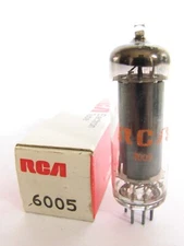 1970 RCA 6005 Beam Power Amplifier (EL90 6AQ5A)Tube - New Old Stock / New In Box