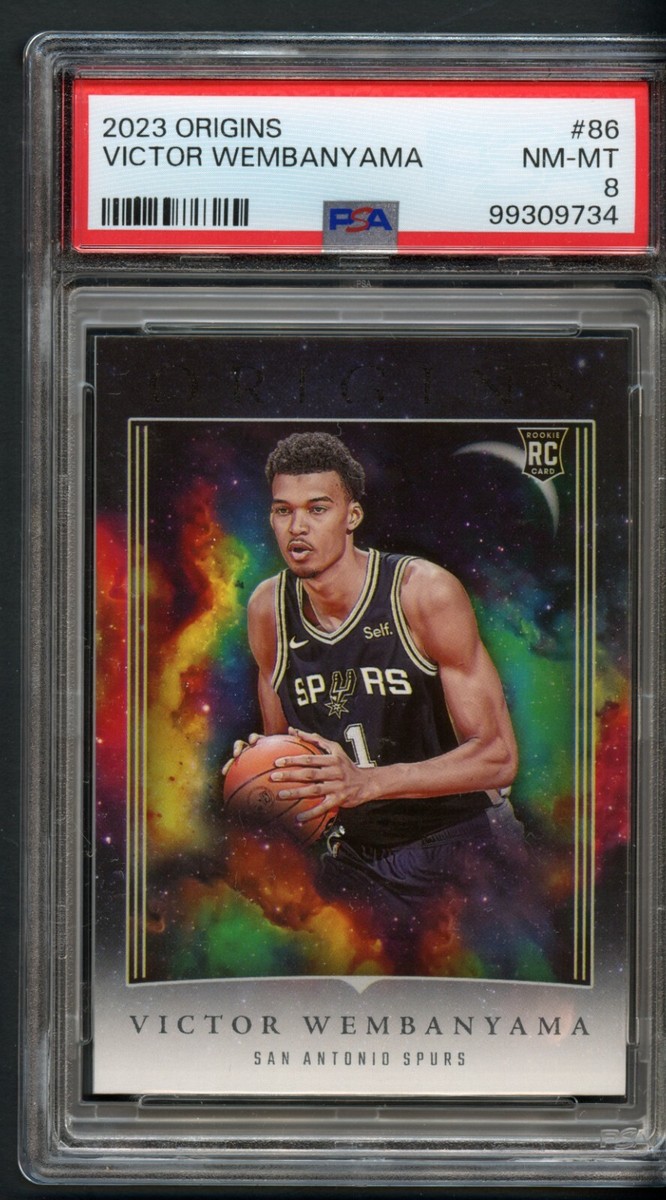 PSA 8 Origins Victor Wembanyama #86 Rookie 2023-24 Panini RC