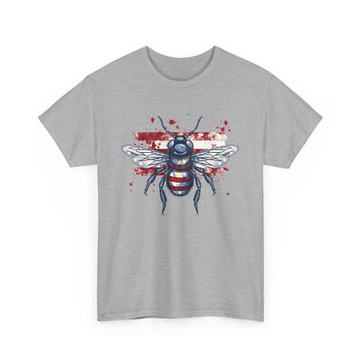 USA Flag Bee T-Shirt | Save the Bees Shirt | Honeybee | American Flag Bee Shirt