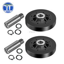 Dryer Drum Roller Kit - Black RB170002 Compatible with Speed Queen