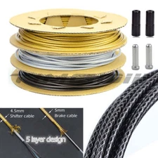 MTB Road Bike Outer Cable Housing Hose Shifter Derailleur Brake Braid Coat