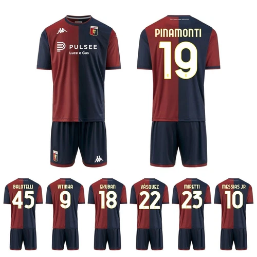 Adult Kit GARA GENOA Kappa HOME 2024/25 Pinamonti Vitinha Balotelli