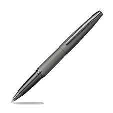 Cross ATX Rollerball Pen in Sandblasted Titanium Gray PVD with Diamond Pattern