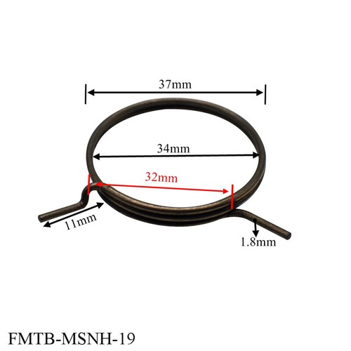 Replacement Door Handle Spring Internal Coil Repair Kit Circlip Nylon Washers - Picture 41 of 53