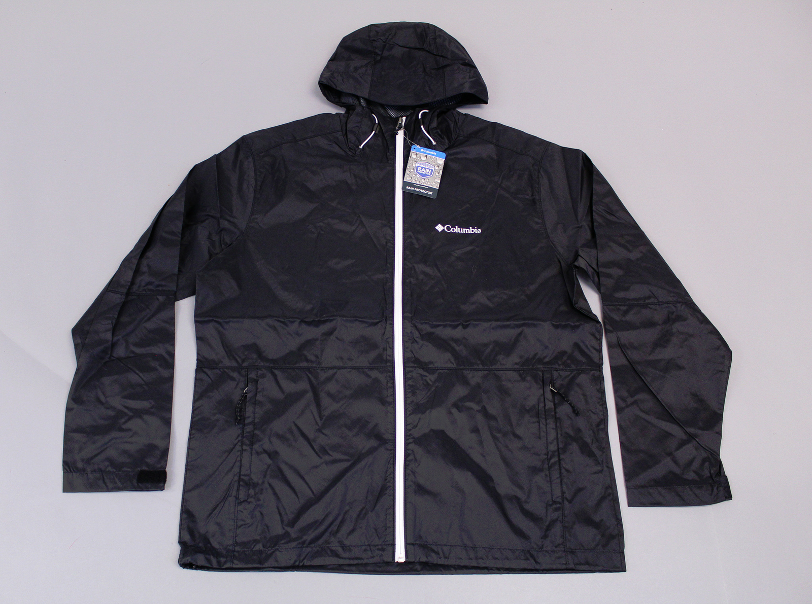 columbia men's lightweight rain jacket
