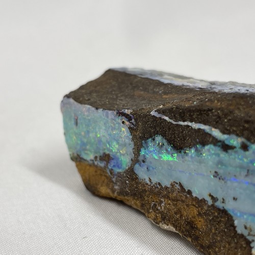 Pisapapeles vena espécimen mineral sin pulir piedra áspera ópalo de roca natural - Imagen 7 de 10