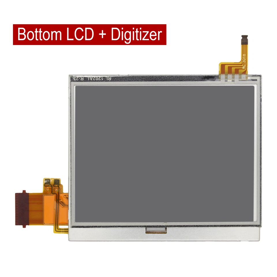 Top / Bottom Digitizer LCD Display Touch Screen For Nintendo DS Dual Screen Lite - Image 3 of 4