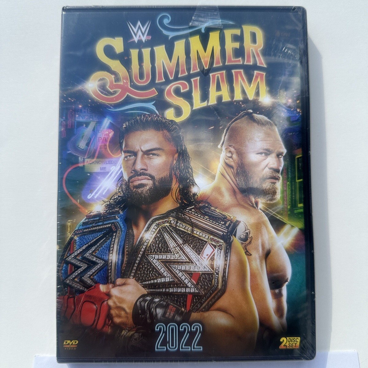 WWE SummerSlam 2022 DVD NEW Ships FREE You Are Invited To The