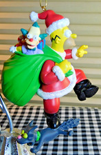 Carlton Cards Homer Simpson D'oh Ho Ho Merry Christmas Ornament 2004 w/ Box